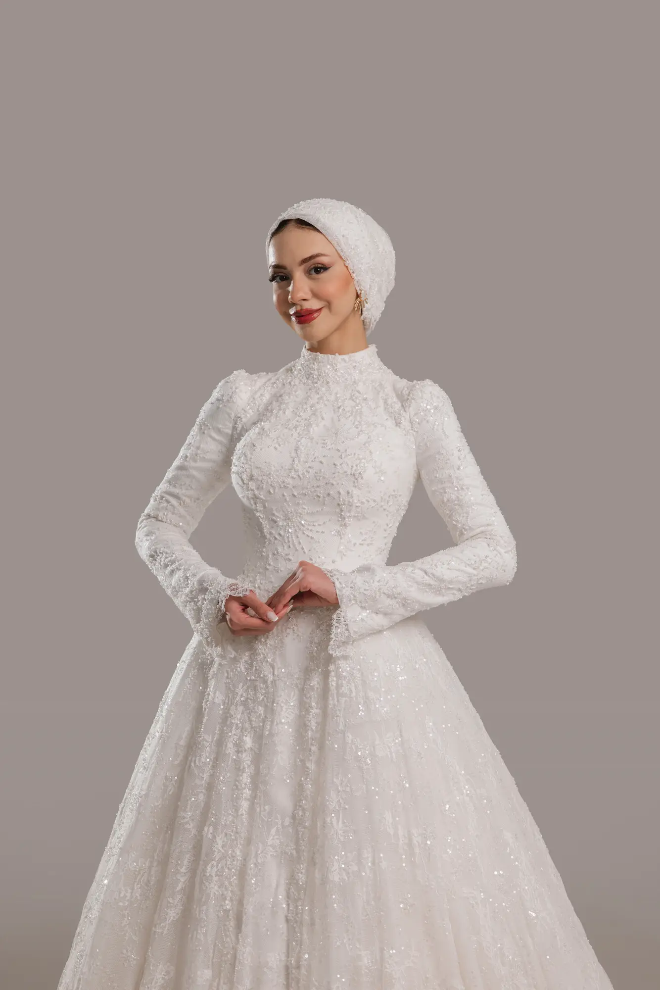 tesettür gelinlik modeli 2026 yeni sezon